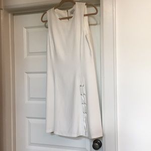 NEW 1. STATE cream skater  dress. Size 4